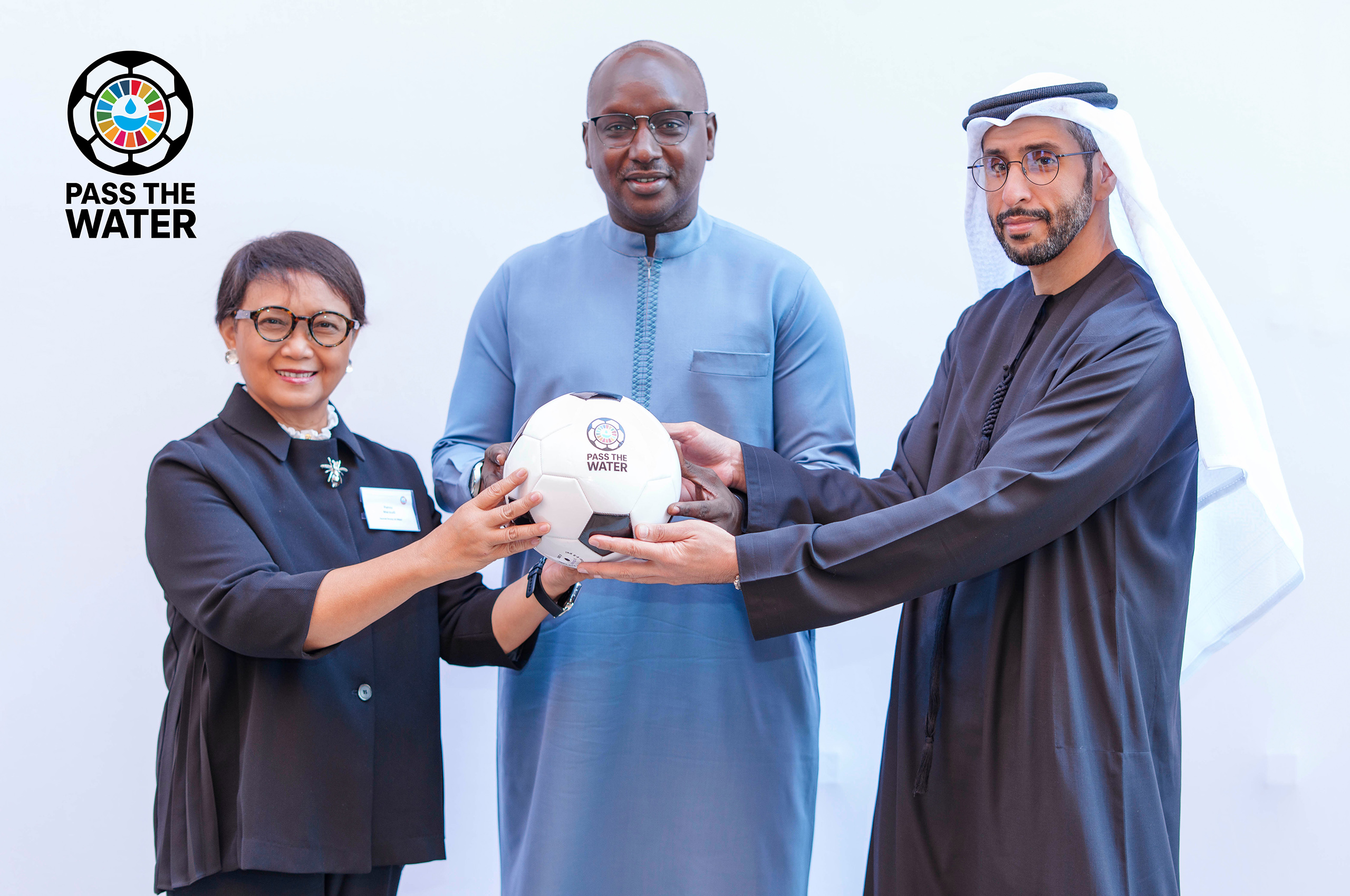 Retno Marsudi, H.E. Dr. Cheikh Tidiane Dièye, H.E. Abdulla Balalaa